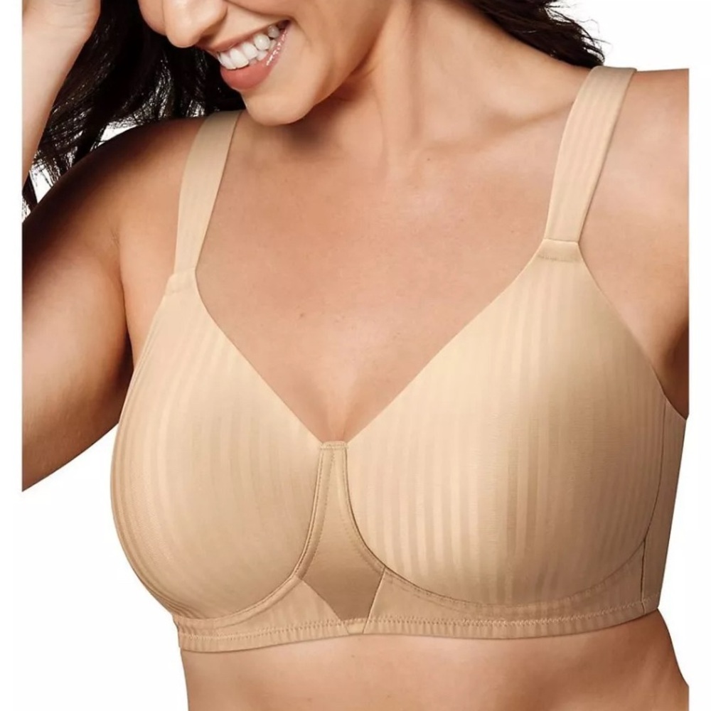 Playtex 4707 Secrets Perfectly Smooth Wirefree Bra 44DD